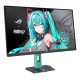 ASUS ROG Strix XG27ACMEG-G Hatsune Miku Edition écran PC 68,6 cm (27") 2560 x 1440 pixels Wide Quad HD LCD Multicolore