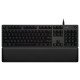 Logitech G G513 clavier USB QWERTY US International Charbon