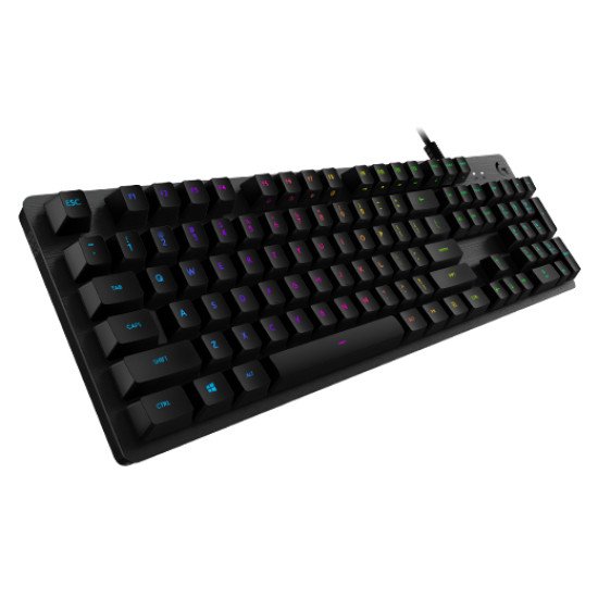 Logitech G G512 clavier USB QWERTZ Suisse Charbon Charbon