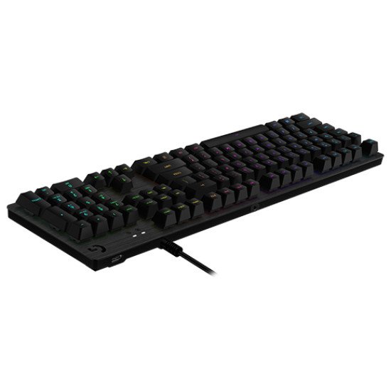 Logitech G G512 clavier USB QWERTZ Suisse Charbon Charbon