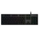 Logitech G G512 clavier USB US International Charbon