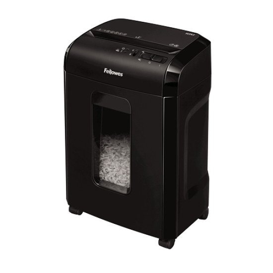 Fellowes Powershred 10M destructeur de papier Découpage par micro-broyage Noir