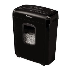 Fellowes Powershred 6M destructeur de papier Découpage par micro-broyage Noir Fellowes Powershred 6M destructeur de papier Découpage par micro-broyage Noir