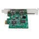 StarTech.com Carte PCI Express FireWire à 2 ports - Adaptateur PCIe FireWire 139a