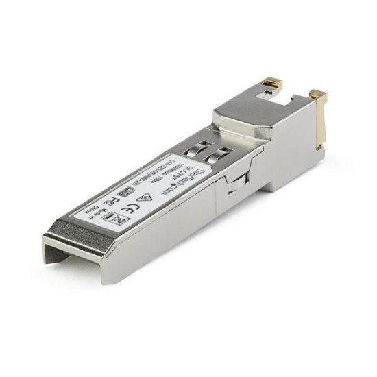 StarTech.com Module de transceiver SFP compatible Juniper SFP-1GE-FE-E-T - 10/100/1000Base-TX