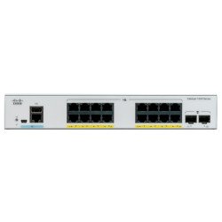 Cisco Catalyst C1000-16FP-2G-L commutateur réseau Géré L2 Gigabit Ethernet (10/100/1000) Gris Connexion Ethernet, supportant l'alimentation via ce port (PoE) Cisco Catalyst C1000-16FP-2G-L commutateur réseau Géré L2 Gigabit Ethernet (10/100/1000) Gris Connexion Ethernet, supportant l'alimentation via ce port (PoE)