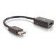 C2G 20 cm Convertisseur adaptateur passif DisplayPort™ mâle vers HDMI® femelle - 4K 30 Hz