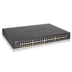 Netgear GS348PP Non-géré Gigabit Ethernet (10/100/1000) Noir Connexion Ethernet, supportant l'alimentation via ce port (PoE) Netgear GS348PP Non-géré Gigabit Ethernet (10/100/1000) Noir Connexion Ethernet, supportant l'alimentation via ce port (PoE)