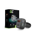 Green Cell CAD33 chargeur de téléphones portables Noir Intérieure