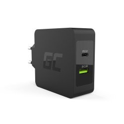 Green Cell CHAR10 chargeur de téléphones portables Noir Intérieure
