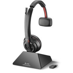 POLY Savi 8210 UC Casque À la main Noir