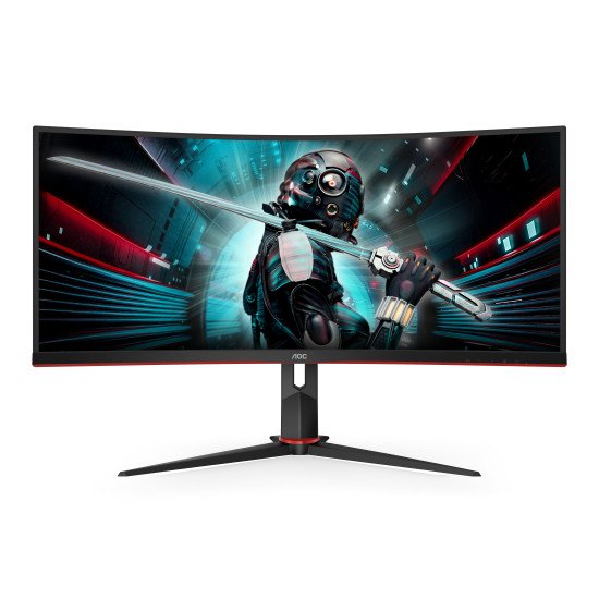 AOC Gaming CU34G2X/BK écran PC 34" 3440 x 1440 pixels WQHD LED Noir