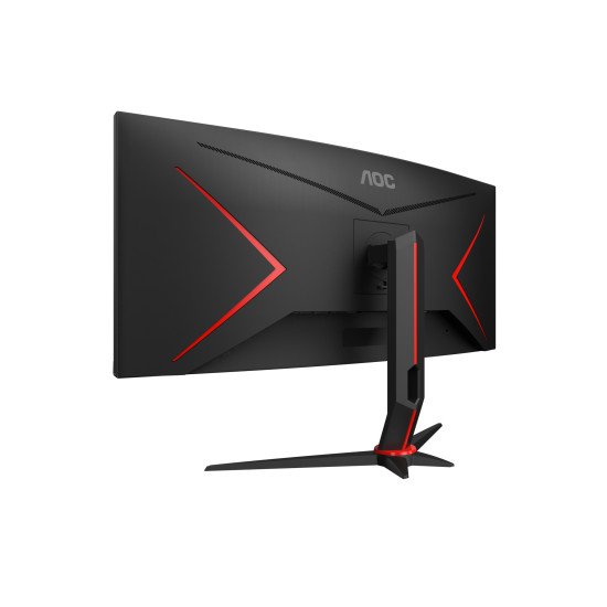AOC Gaming CU34G2/BK LED écran PC 86,4 cm (34") 3440 x 1440 pixels WQHD Noir, Rouge AOC Gaming CU34G2/BK LED écran PC 86,4 cm (34") 3440 x 1440 pixels WQHD Noir, Rouge