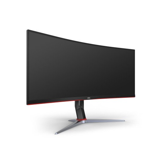 AOC Gaming CU34G2/BK LED écran PC 86,4 cm (34") 3440 x 1440 pixels WQHD Noir, Rouge AOC Gaming CU34G2/BK LED écran PC 86,4 cm (34") 3440 x 1440 pixels WQHD Noir, Rouge