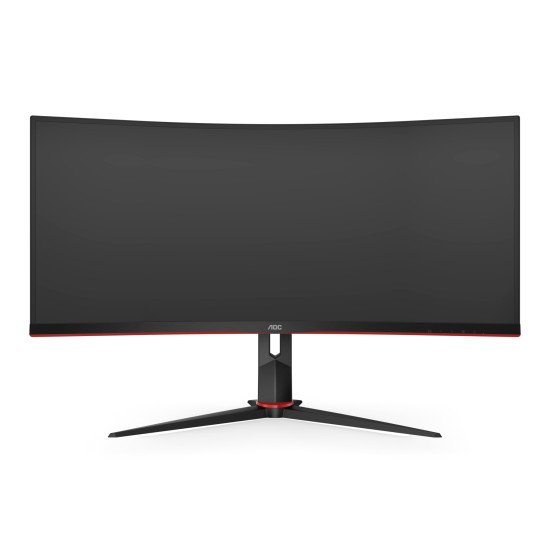 AOC Gaming CU34G2/BK LED écran PC 86,4 cm (34") 3440 x 1440 pixels WQHD Noir, Rouge AOC Gaming CU34G2/BK LED écran PC 86,4 cm (34") 3440 x 1440 pixels WQHD Noir, Rouge