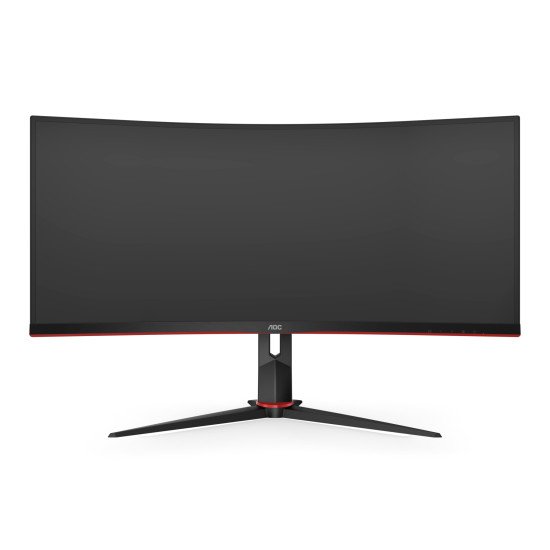 AOC Gaming CU34G2/BK LED écran PC 86,4 cm (34") 3440 x 1440 pixels WQHD Noir, Rouge AOC Gaming CU34G2/BK LED écran PC 86,4 cm (34") 3440 x 1440 pixels WQHD Noir, Rouge