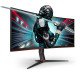 AOC Gaming CU34G2/BK LED écran PC 86,4 cm (34") 3440 x 1440 pixels WQHD Noir, Rouge AOC Gaming CU34G2/BK LED écran PC 86,4 cm (34") 3440 x 1440 pixels WQHD Noir, Rouge