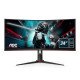 AOC Gaming CU34G2/BK LED écran PC 86,4 cm (34") 3440 x 1440 pixels WQHD Noir, Rouge AOC Gaming CU34G2/BK LED écran PC 86,4 cm (34") 3440 x 1440 pixels WQHD Noir, Rouge