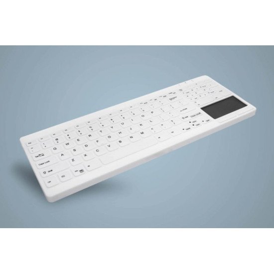 Active Key AK-C7412 clavier USB QWERTZ Allemand Blanc