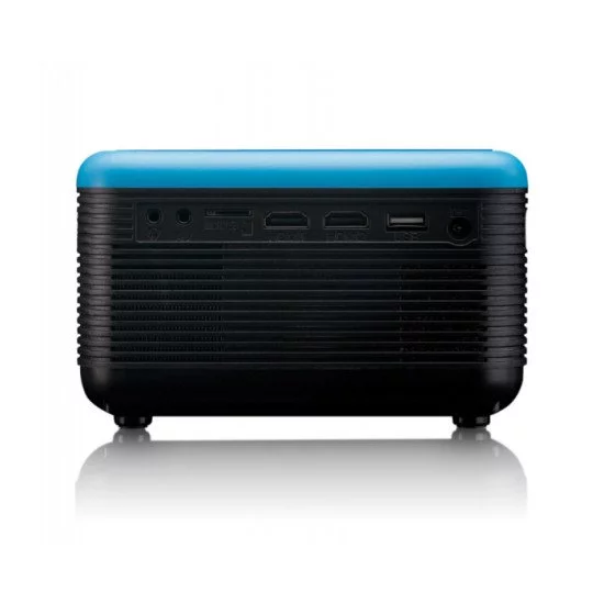 Lenco LPJ-500 vidéo-projecteur Vidéoprojecteur portable LCD 1080p (1920x1080) Noir, Bleu