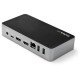 StarTech.com Station d'accueil USB Type-C à double affichage HDMI avec 60W Power Delivery