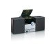 Lenco MC-150 Système stéréo portable Analogique et numérique 22 W Noir, Argent