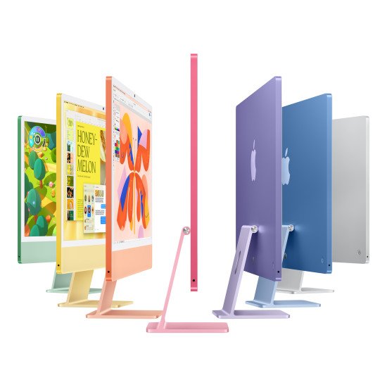 Apple iMac Apple M M4 59,7 cm (23.5") 4480 x 2520 pixels PC All-in-One 16 Go 256 Go SSD macOS Sequoia Wi-Fi 6E (802.11ax) Rose Apple iMac Apple M M4 59,7 cm (23.5") 4480 x 2520 pixels PC All-in-One 16 Go 256 Go SSD macOS Sequoia Wi-Fi 6E (802.11ax) Rose
