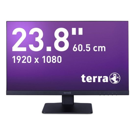 TERRA 3030261 écran PC 60,5 cm (23.8") 1920 x 1080 pixels Full HD LCD Noir