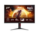 AOC G4 Gaming écran PC 68,6 cm (27") 2560 x 1440 pixels Quad HD LED Noir, Rouge