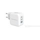 Conceptronic ALTHEA17W chargeur d'appareils mobiles Universel Blanc Secteur Charge rapide Intérieure