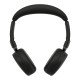 Jabra Evolve3 65 Flex Casque Sans fil Arceau Bureau/Centre d'appels USB Type-A Bluetooth Noir
