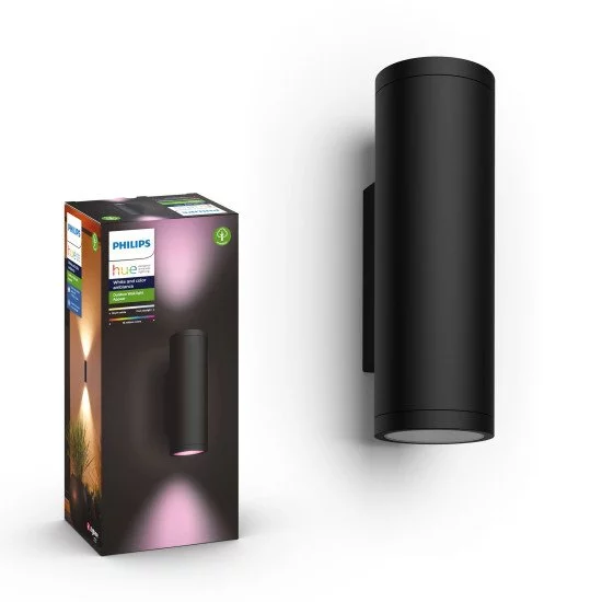 Philips Hue White and Color ambiance Applique murale extérieure Appear Philips Hue White and Color ambiance Applique murale extérieure Appear