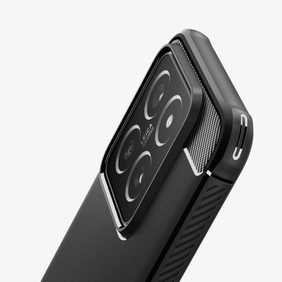 Spigen Xiaomi 14 Rugged Armor Matte Blac coque de protection pour téléphones portables 16,1 cm (6.36") Housse Noir