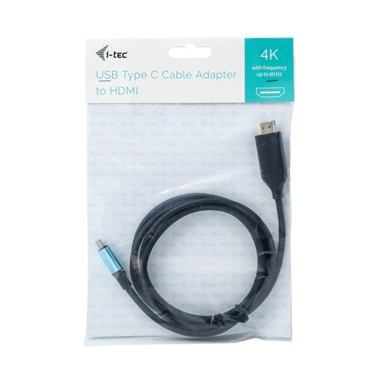 i-tec USB-C HDMI Cable Adaptateur 4K / 60 Hz 200cm