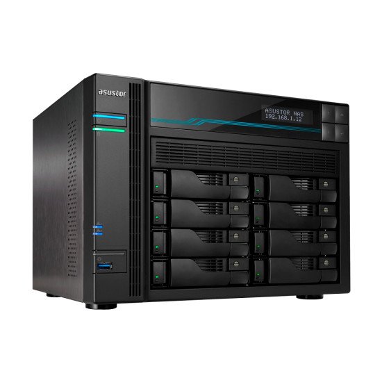 Asustor AS6508T NAS Tower Intel Atom® C3538 8 Go DDR4 0 To ADM Noir Asustor AS6508T NAS Tower Intel Atom® C3538 8 Go DDR4 0 To ADM Noir