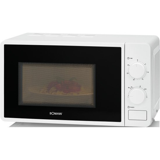 Bomann MW 6014 CB Comptoir Micro-ondes uniquement 20 L 700 W Blanc