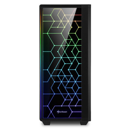 Sharkoon RGB LIT 100 Midi Tower Noir