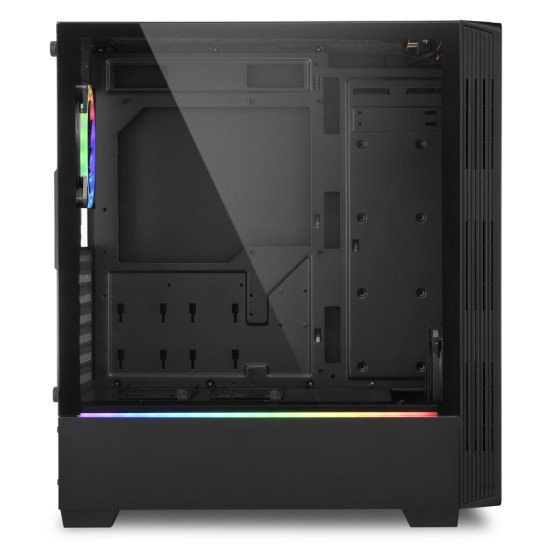 Sharkoon RGB LIT 100 Midi Tower Noir