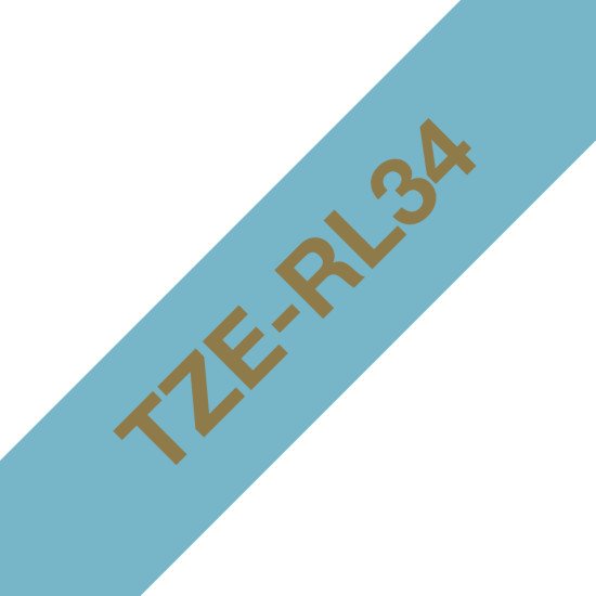 Brother TZE-RL34 ruban d'impression Or Brother TZE-RL34 ruban d'impression Or