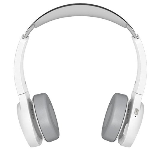 Cisco 730 Casque Avec fil &sans fil Arceau Appels/Musique Bluetooth Platine, Blanc