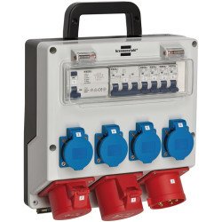 Brennenstuhl 1154890020 unité de distribution d'énergie 7 sortie(s) CA Noir, Bleu, Gris, Rouge Brennenstuhl 1154890020 unité de distribution d'énergie 7 sortie(s) CA Noir, Bleu, Gris, Rouge
