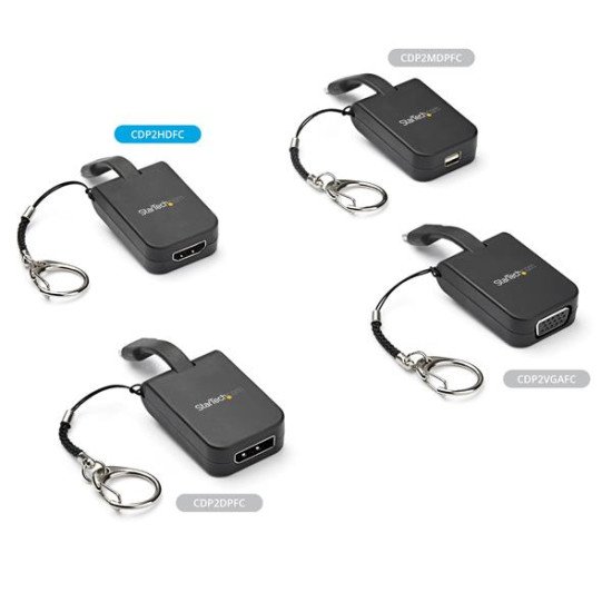 StarTech.com Adaptateur USB Type-C vers HDMI 4K porte-clés
