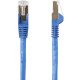 StarTech.com Cordon de raccordement CAT6a - 1,5 m - Sans crochet - Câble patch RJ45 - Bleu