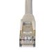 StarTech.com Cordon de raccordement CAT6a - 1,5 m - Sans crochet - Câble patch RJ45 - Gris