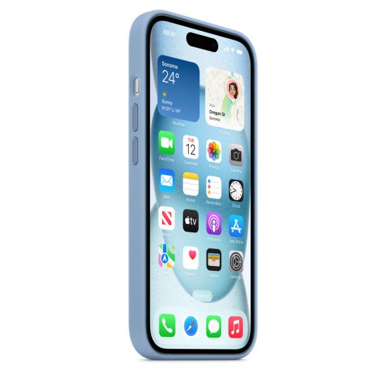 Apple MT0Y3ZM/A coque de protection pour téléphones portables Bleu