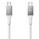 Spigen Essential EB10010CC câble USB USB 3.2 Gen 1 (3.1 Gen 1) 1 m USB C 5 Gbit/s 100 W Blanc