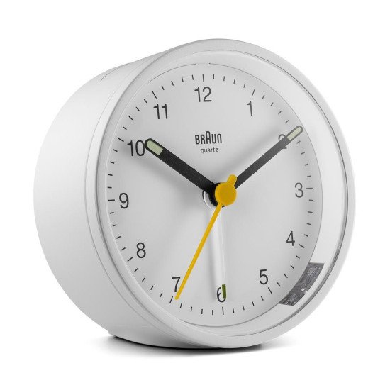 Braun BC12W Réveil à quartz Blanc