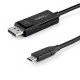 StarTech.com Câble USB Type-C vers DisplayPort 1.4 (bidirectionnel) - 1m - Adaptateur USB-C à DP StarTech.com Câble USB Type-C vers DisplayPort 1.4 (bidirectionnel) - 1m - Adaptateur USB-C à DP