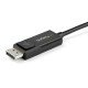 StarTech.com Câble USB Type-C vers DisplayPort 1.4 (bidirectionnel) - 2m - Adaptateur USB-C à DP