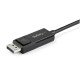 StarTech.com Câble USB Type-C vers DisplayPort 1.2 (bidirectionnel) - 1m - Adaptateur USB-C à DP